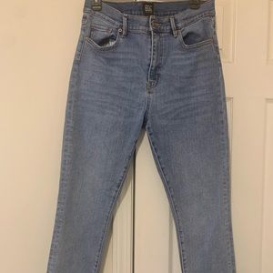 Girlfriend high waisted jeans